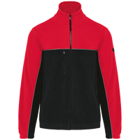 Veste micropolaire bicolore écoresponsable unisexe