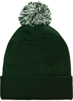 Bonnet Revers à Pompon
