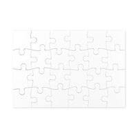 Puzzles cartonnés format carte postale - 24 pièces