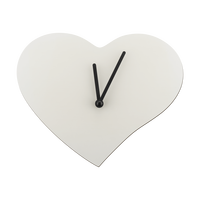 Horloge Murale en forme de Coeur 24cm