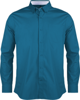 Chemise Popeline Manches Longues