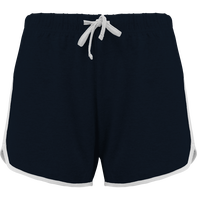 Short de Sport Femme contrasté