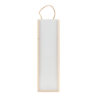 Coffret à Vin en Bois de pin 1 bouteille