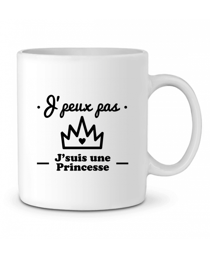 Mug En Ceramique J Peux Pas J Suis Une Princesse Humour Citations Drole Benichan