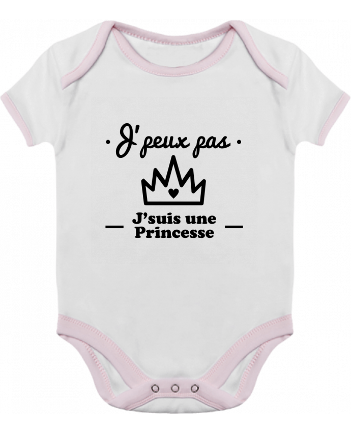 Body Bebe Contraste J Peux Pas J Suis Une Princesse Humour Citations Drole Benichan