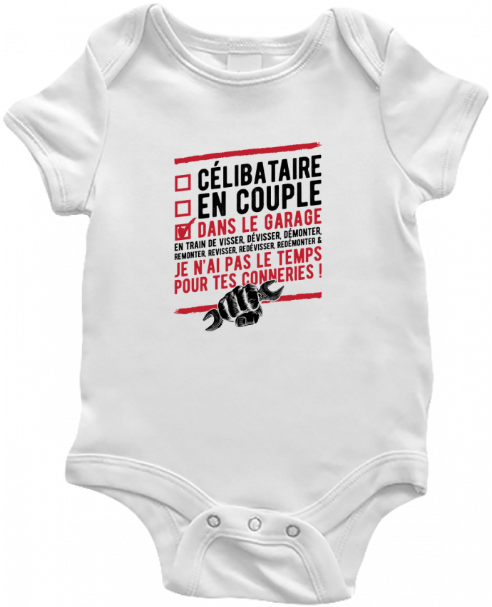 Body Bebe Dans Le Garage Humour Par Original T Shirt