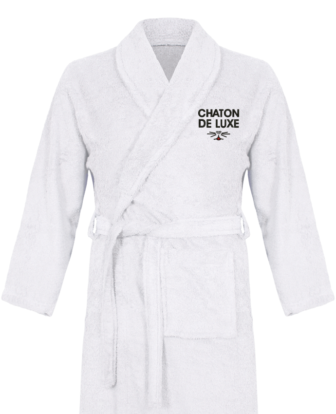 Peignoir Eponge Premium Chaton De Luxe Tunetoo