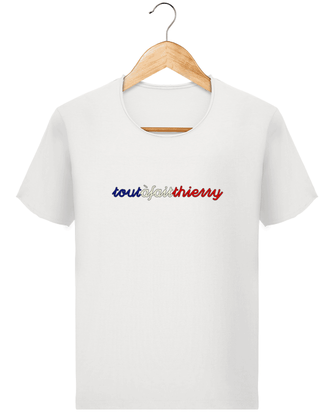 tee shirt homme bleu blanc rouge