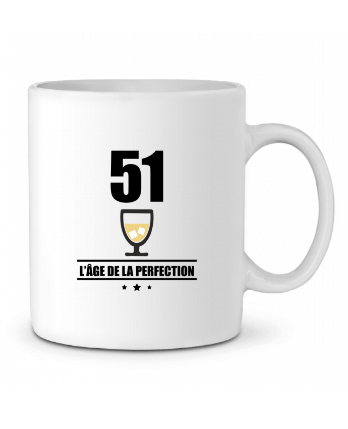 Mug En Ceramique 51 Ans Age De La Perfection Pastis Anniversaire Benichan
