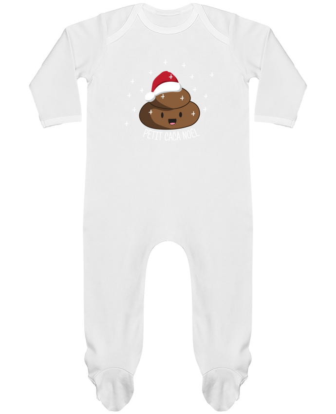 Pyjama Bebe Manches Longues Contraste Petit Caca Noel Tunetoo